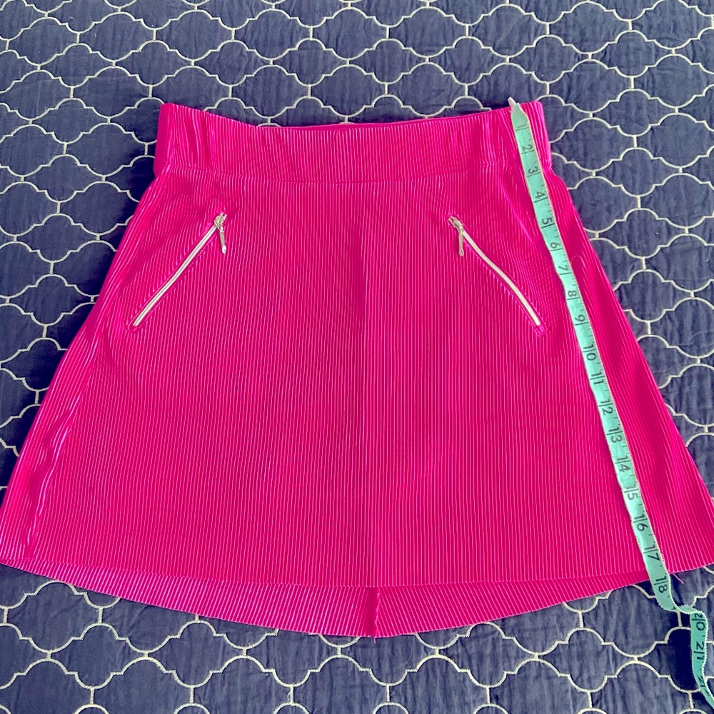 Jamie Sadock fuchsia skirt 4